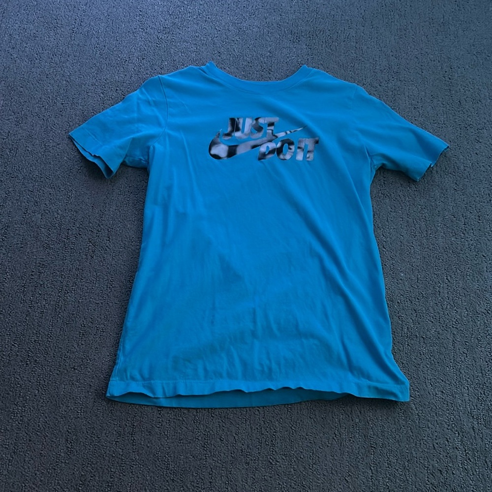 Blue Nike Just do it T-Shirt